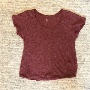 J. Crew  Scoop Neck Tee size small